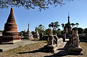 Bagan Myanmar. Temples near the Minochantha Stupa. 